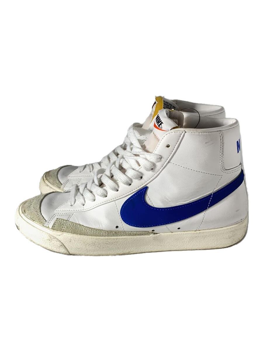 NIKE◆BLAZER MID 77 VNTG_ブレザー ミッド 77 ビンテージ/27cm/WHT/レザー_画像1