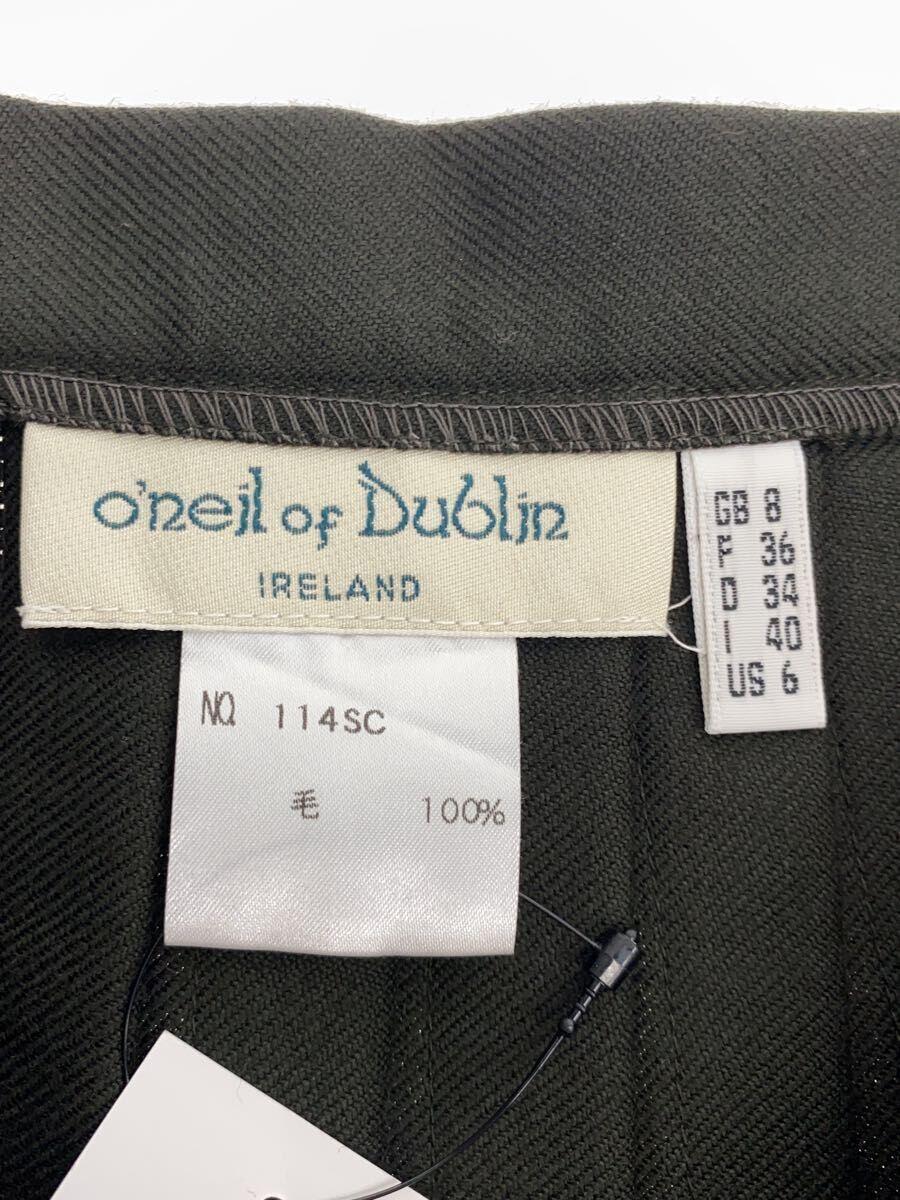 O’NEIL OF DUBLIN◆スカート/-/ウール/BLK/無地/114SC_画像4