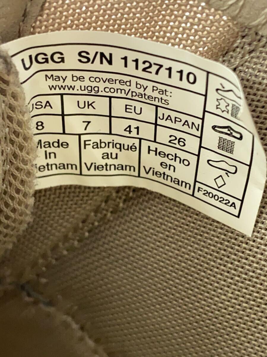 UGG australia◆ローカットスニーカー/26cm/BEG/スウェード/1127110_画像5