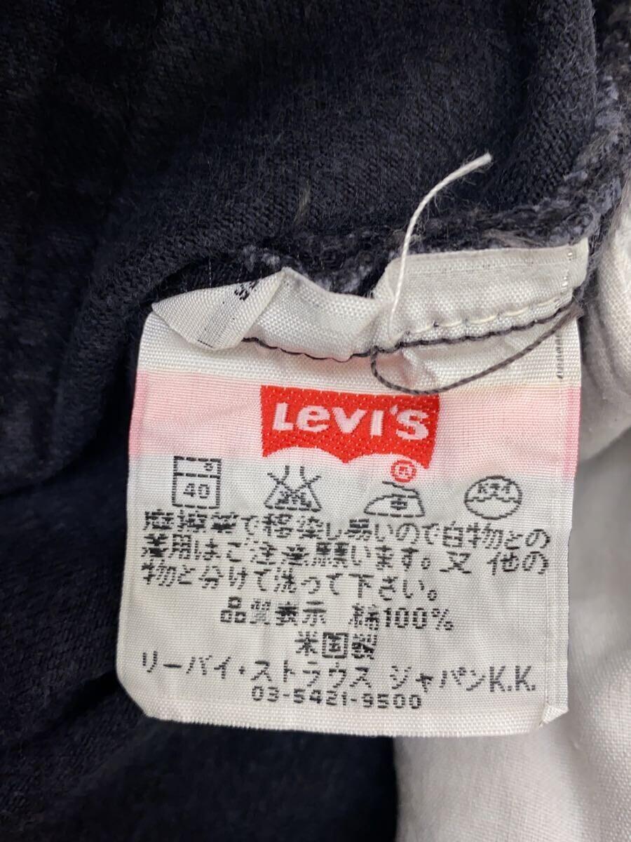 Levi’s◆90s/USA製/ボタン裏553/501/ストレートパンツ/28/デニム/ブラック_画像5