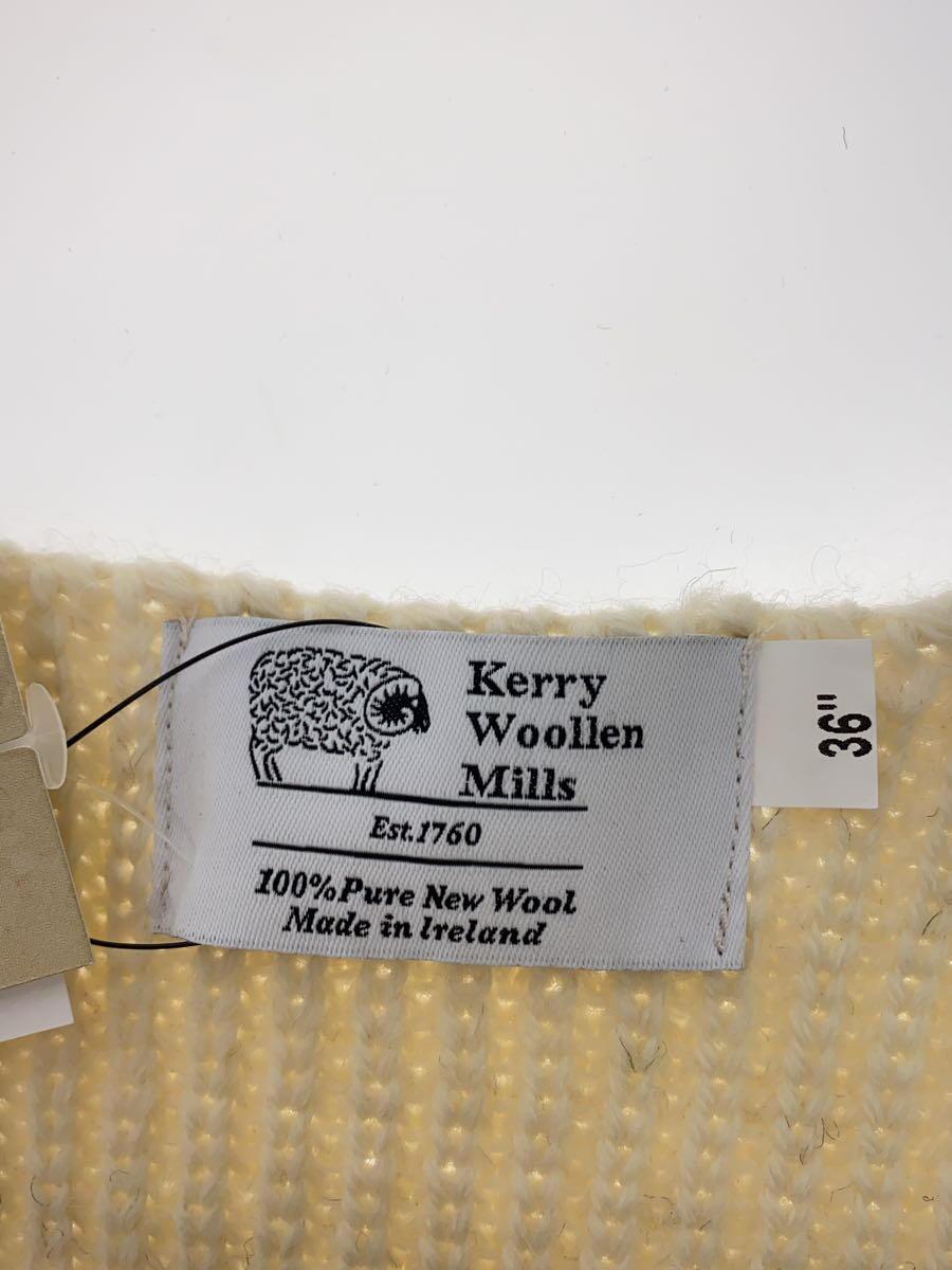 KERRY WOOLLEN MILLS◆ニットベスト(厚手)/36/ウール/BEG_画像3