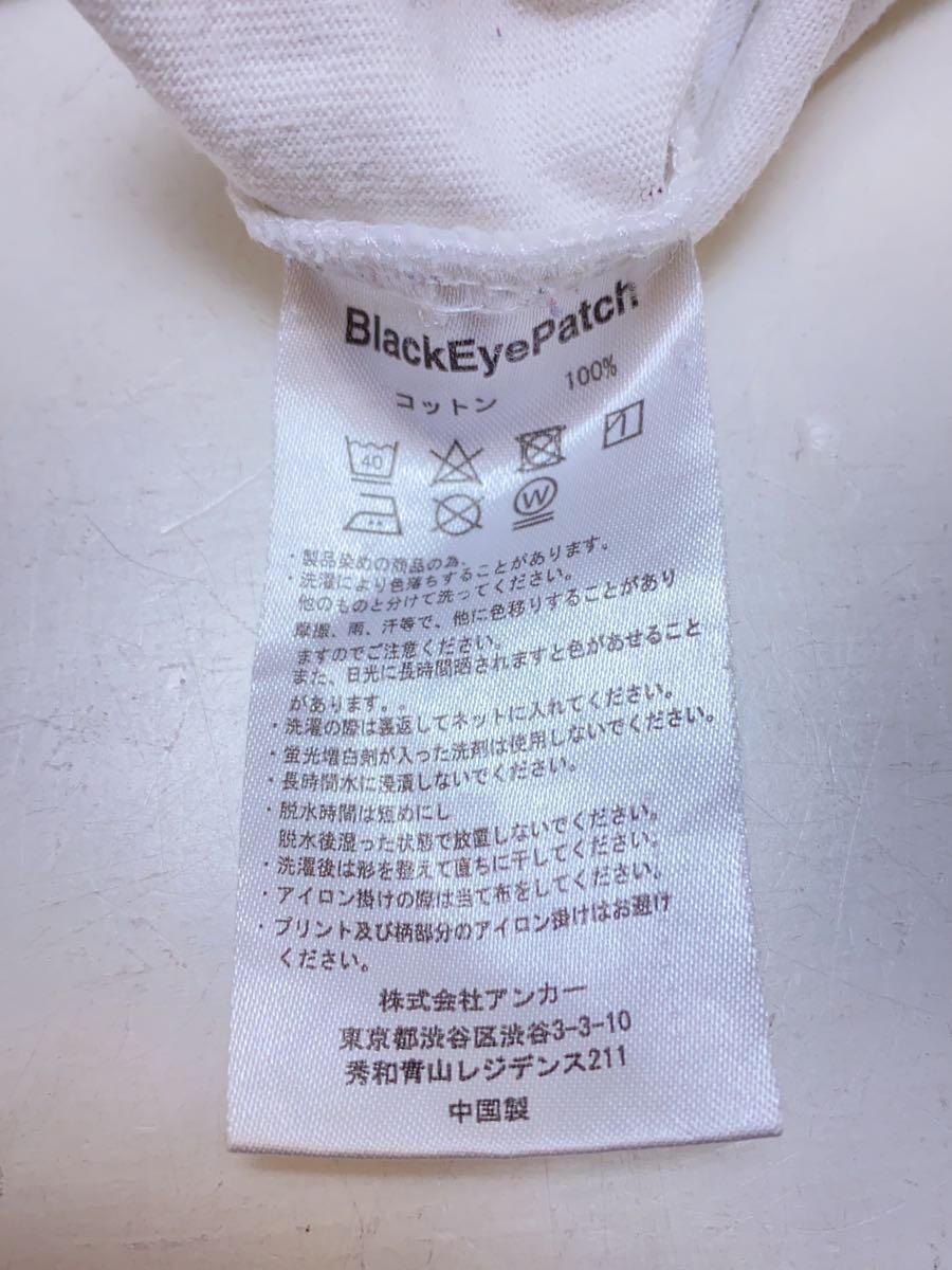 THE BLACK EYE PATCH◆Tシャツ/M/コットン/WHT_画像5