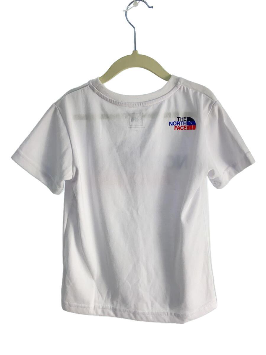 THE NORTH FACE◆Tシャツ/120cm/ポリエステル/WHT/NTJ12024_画像2