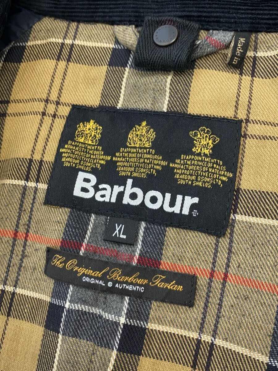 Barbour◆オイルドジャケット/XL/BLK_画像3