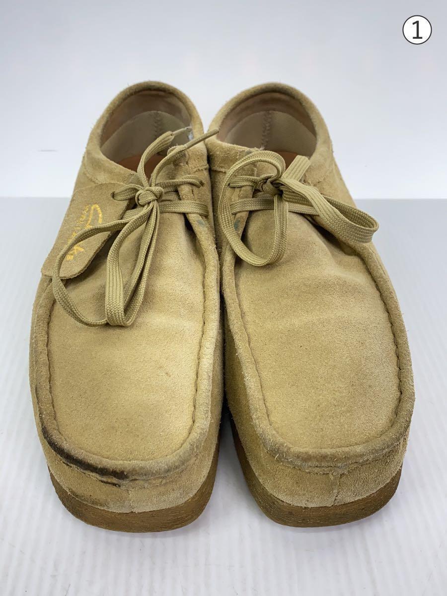 Clarks◆Clarks クラークス/ローカットスニーカー/26.5cm/CML/スウェード/11826_画像8