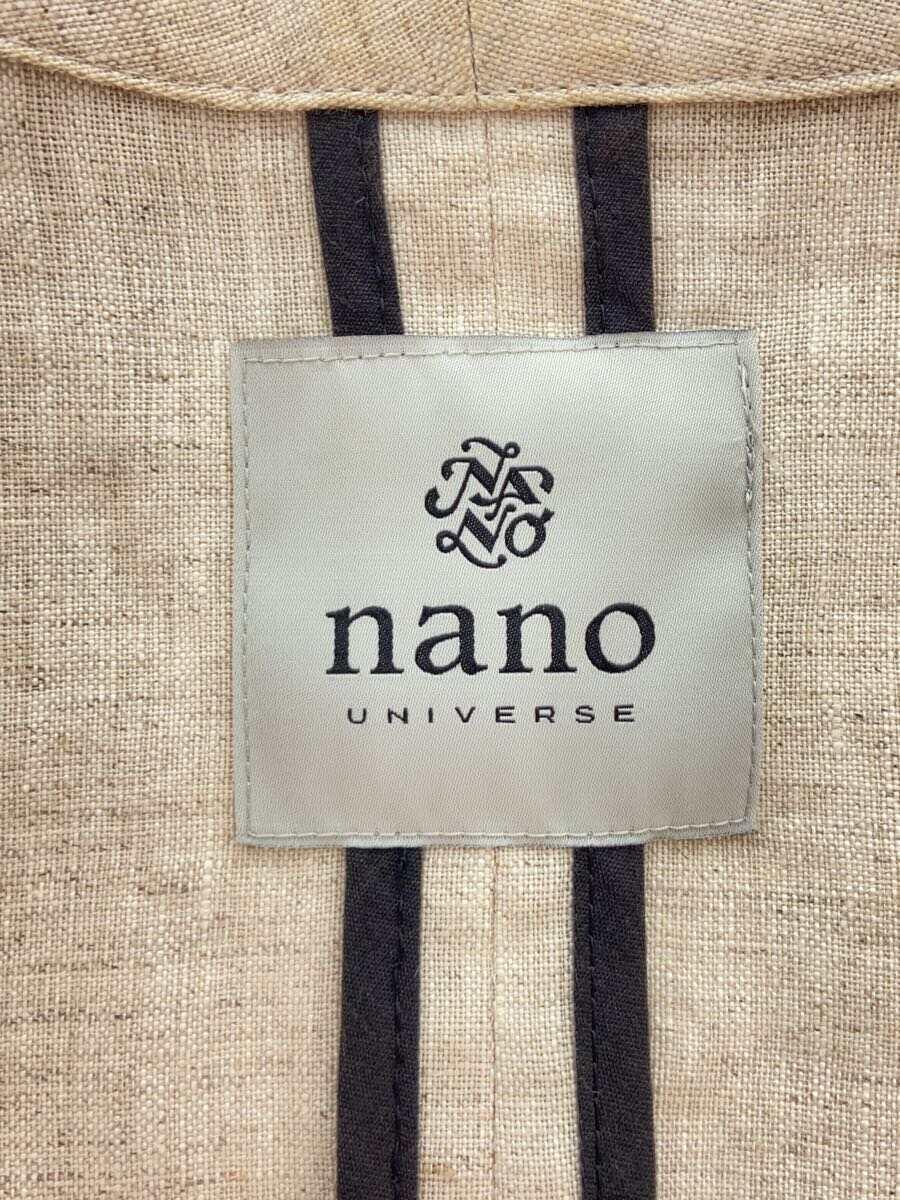 nano universe◆コート/38/-/無地/NL81CT3022ZZ_画像3