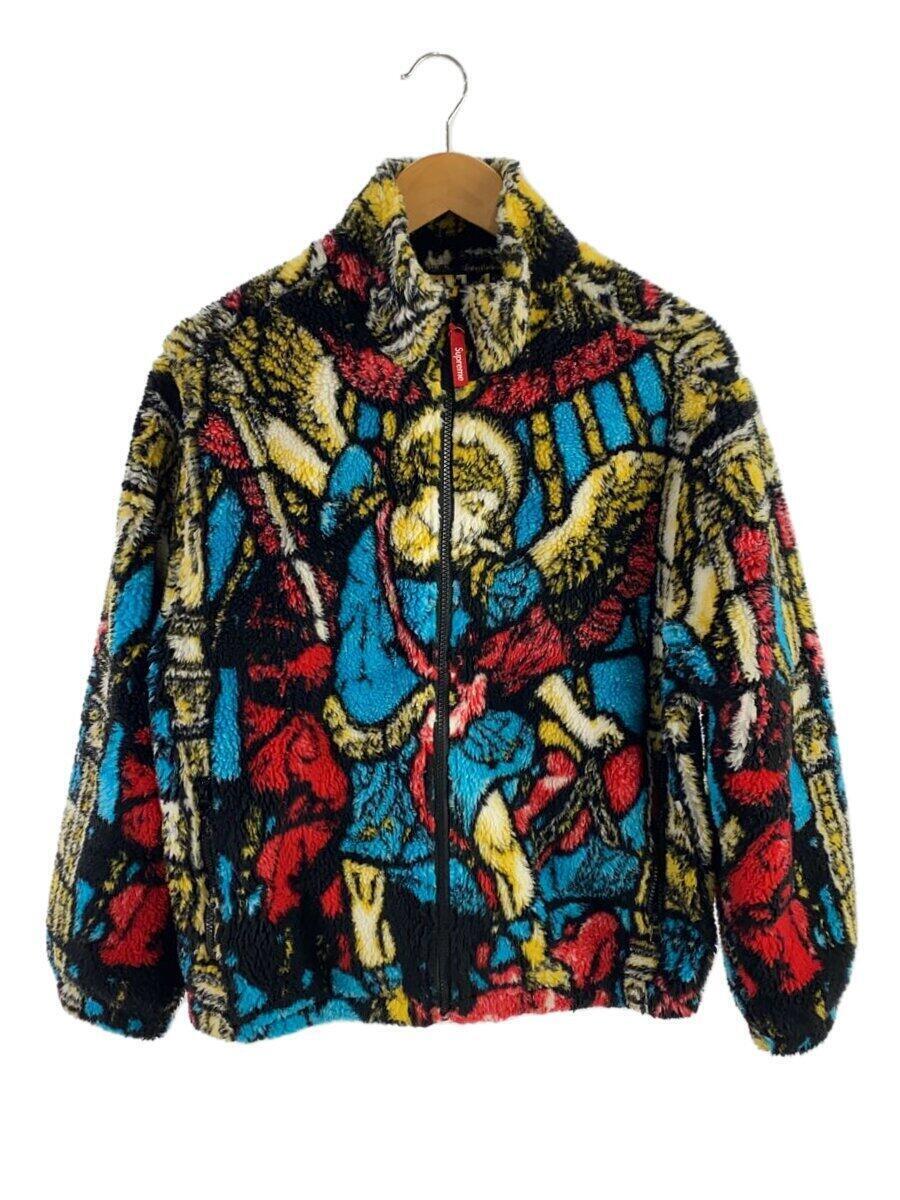 Supreme◆Saint Michael Fleece Jacket/フリースジャケット/S/アクリル/マルチカラー_画像1