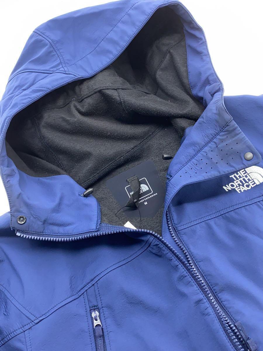 THE NORTH FACE◆V2 MOUNTAIN HOODIE_V2マウンテンフーディ/M/ナイロン/NVY/無地_画像7