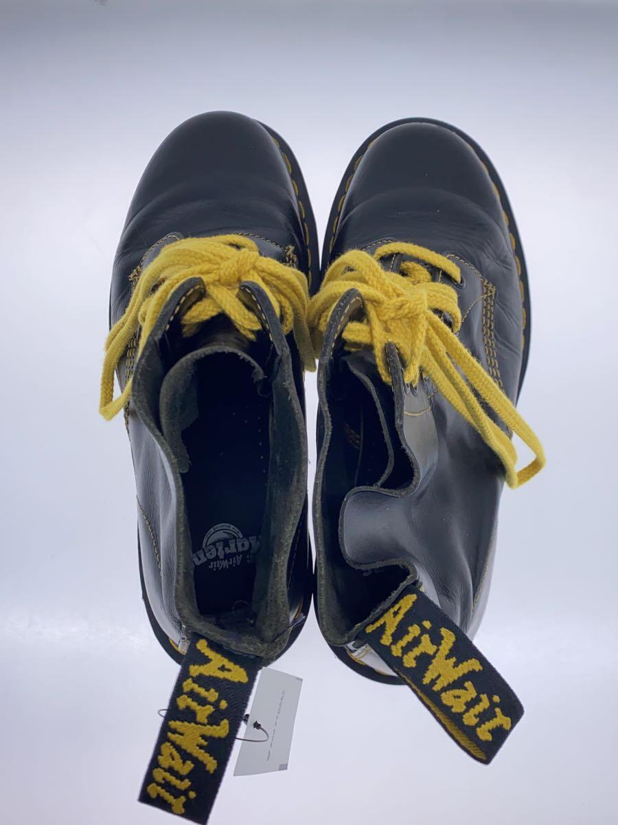 Dr.Martens◆使用感/レースアップブーツ/UK8/BLK_画像3