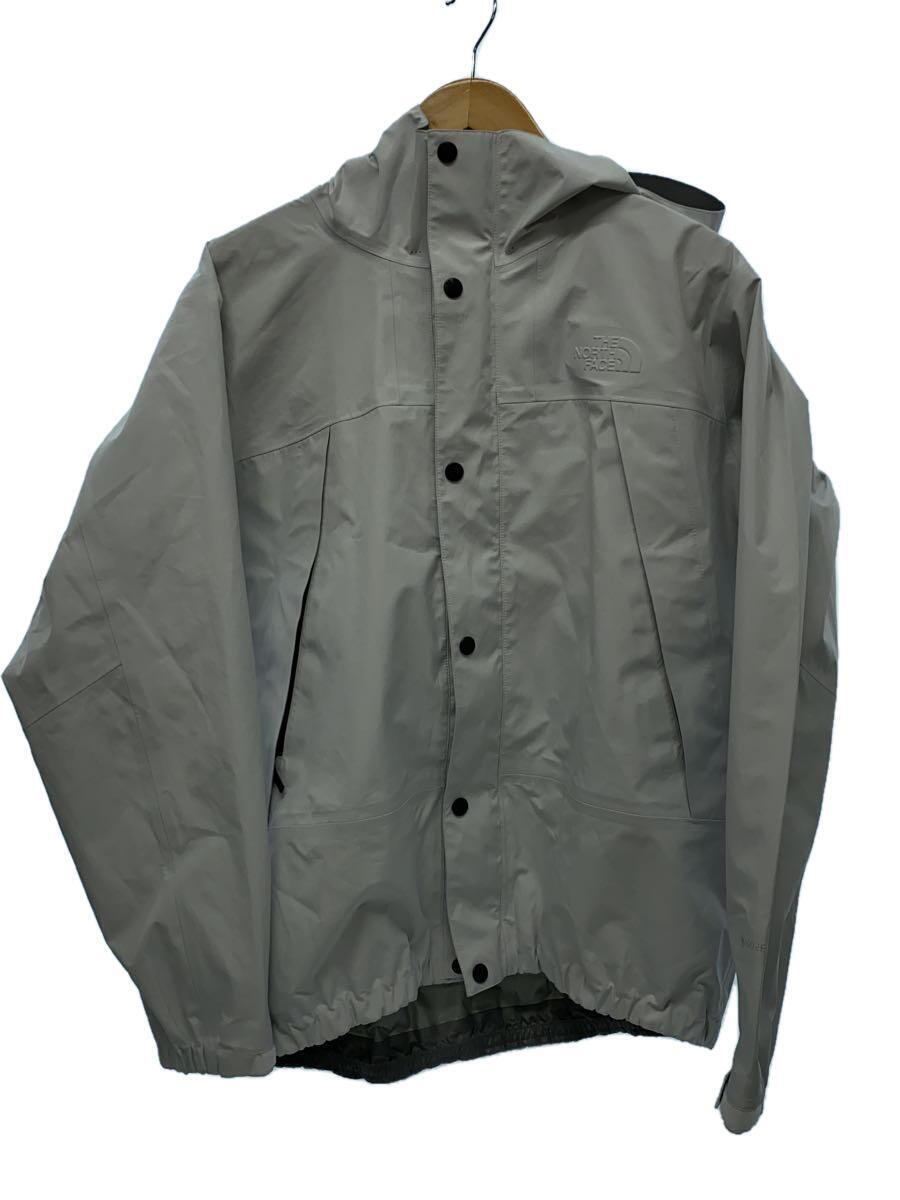 THE NORTH FACE◆UNDYED MOUNTAIN JACKET_アンダイドマウンテンジャケット/M/ポリエステル/WHT_画像1