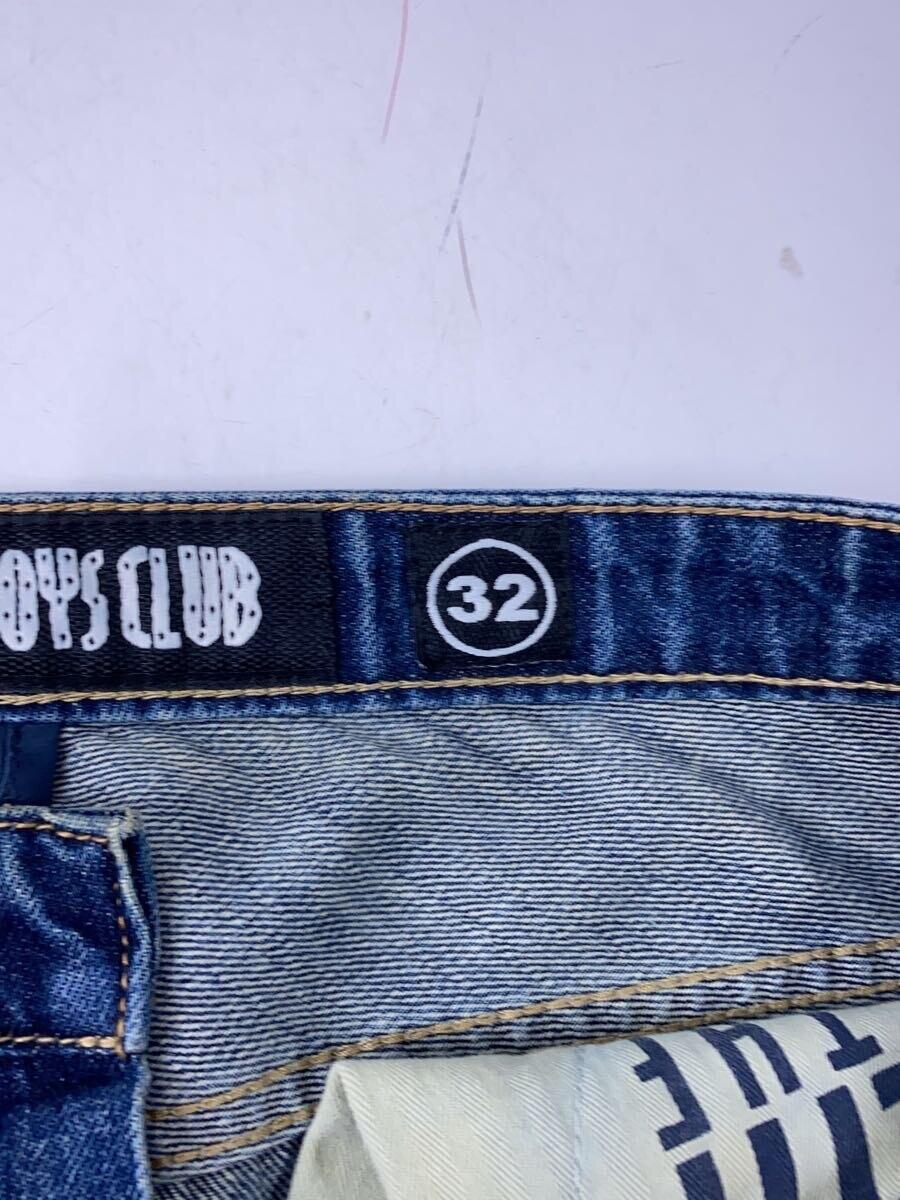 BILLIONAIRE BOYS CLUB◆BB HALF MOON JEAN/ストレートパンツ/32/デニム/インディゴ/811-9109_画像5