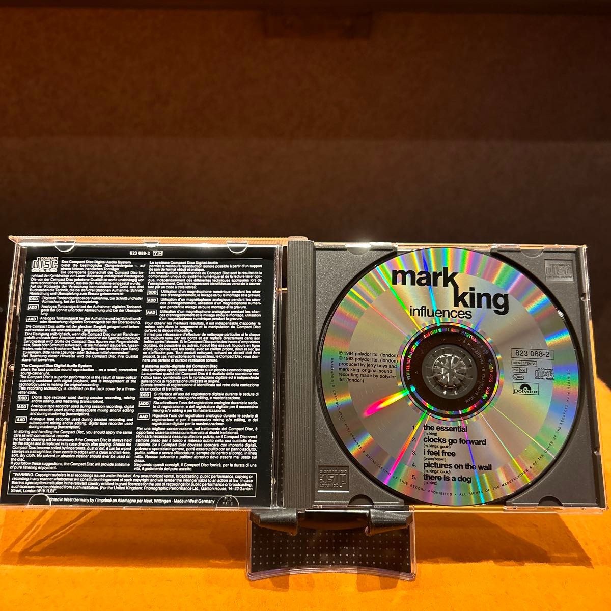 廃盤：MARK KING - Influences CD 輸入盤