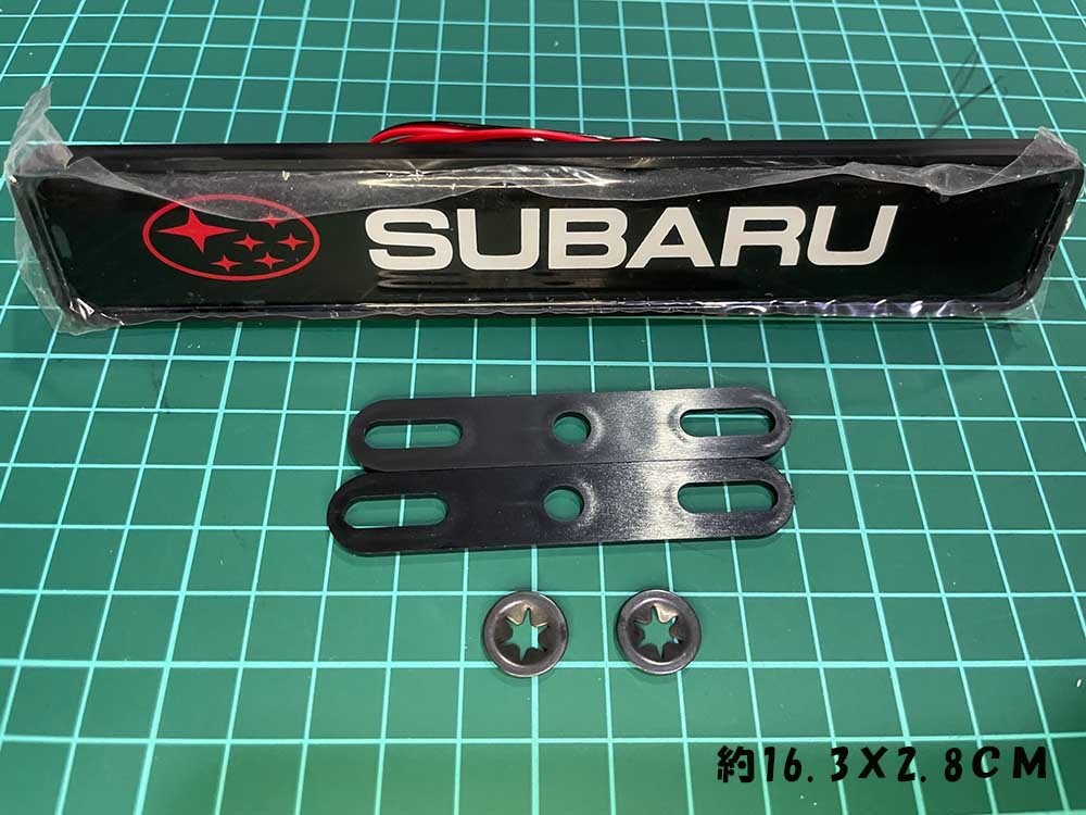 SUBARU 光る LED フロント エンブレム スバル インプレッサ フォレスター アウトバック WRX STI レヴォーグ BRZ XV レガシィB4_画像1