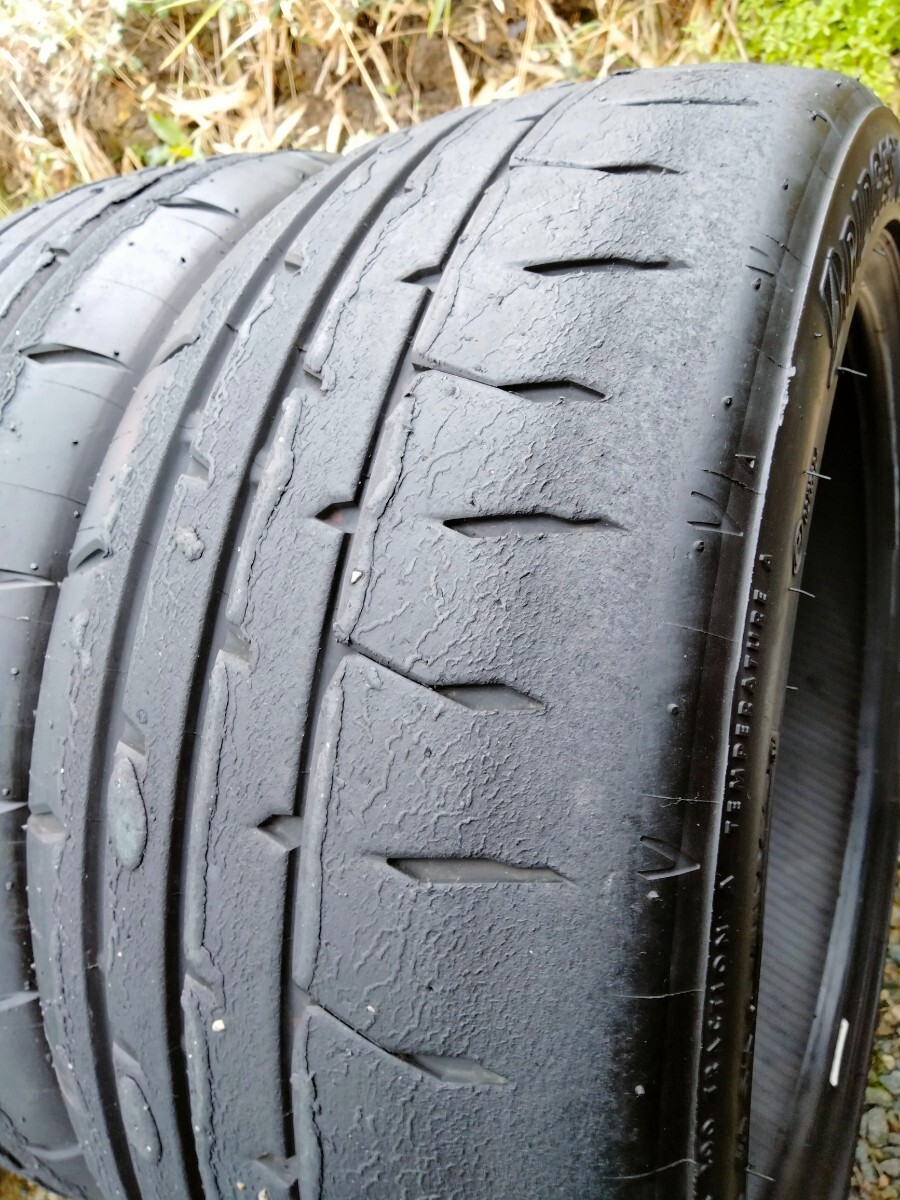 送料無料 2本セット ブリヂストン ポテンザ RE-71RS 215/45R17 2023年製造 バリ山 A052 RE12D RE71RS 215/45-17 の画像6