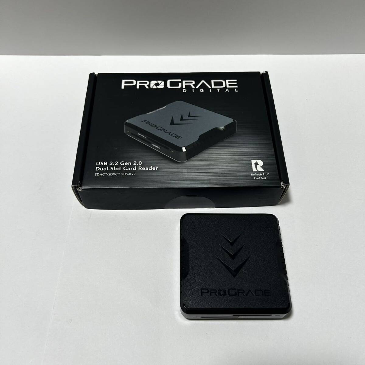 PROGRADE Dual-Slot Card Reader SDHC/SDXC UHS-Ⅱ ×2_画像1