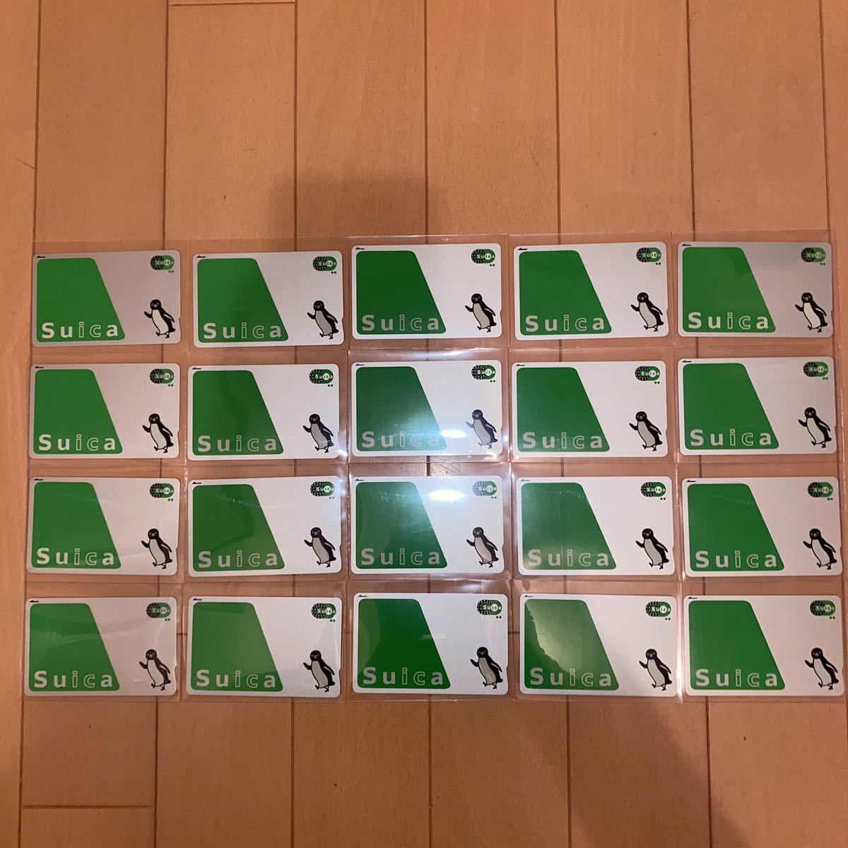 美品 新品 Suica 無記名式 デポジットのみ 20枚セットの画像1