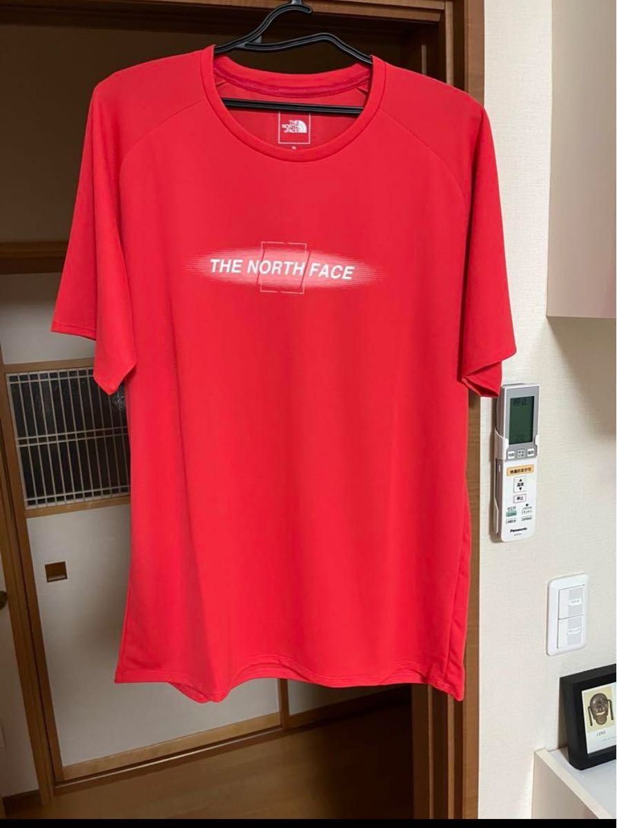 NORTH FACE   ノースフェイス  Tシャツ レッド XL