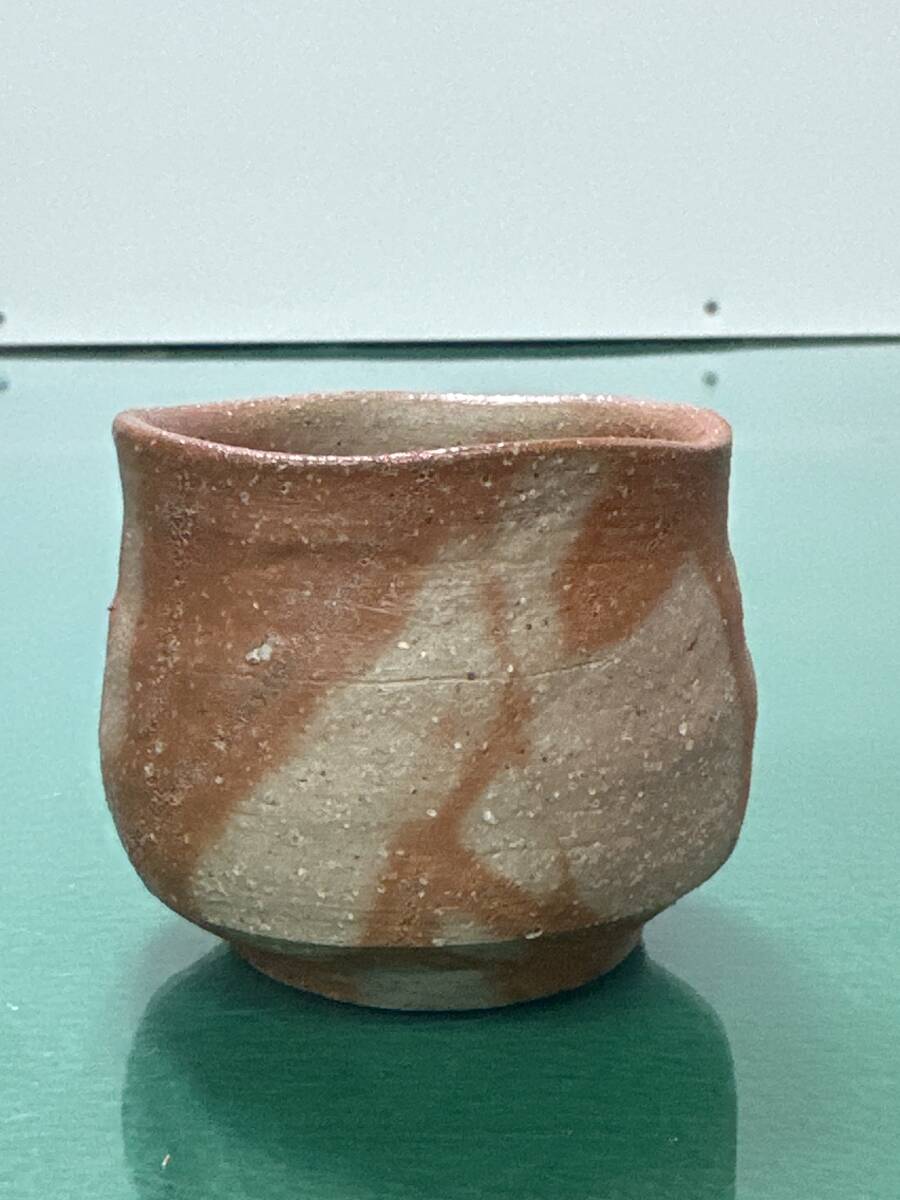 ボス 人間国宝 藤原雄 備前焼 備前徳利 共箱 共布 栞 藤原雄 ☆ 備前窯変ぐい呑 ☆ 共箱共布栞 ☆ 備前焼 人間国宝