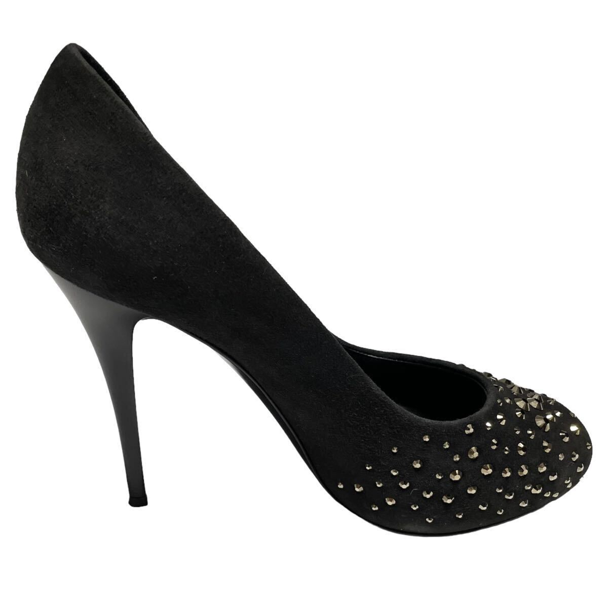 GIUSEPPE ZANOTTI Giuseppe Zanotti studs equipment ornament open tu heel pumps 39