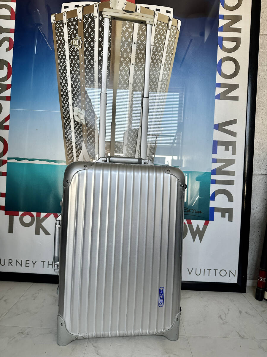 【即決/即納】!!機内持ち込みサイズ!!RIMOWA リモワ TOPAS トパーズ スーツケース アルミ 付属品多数