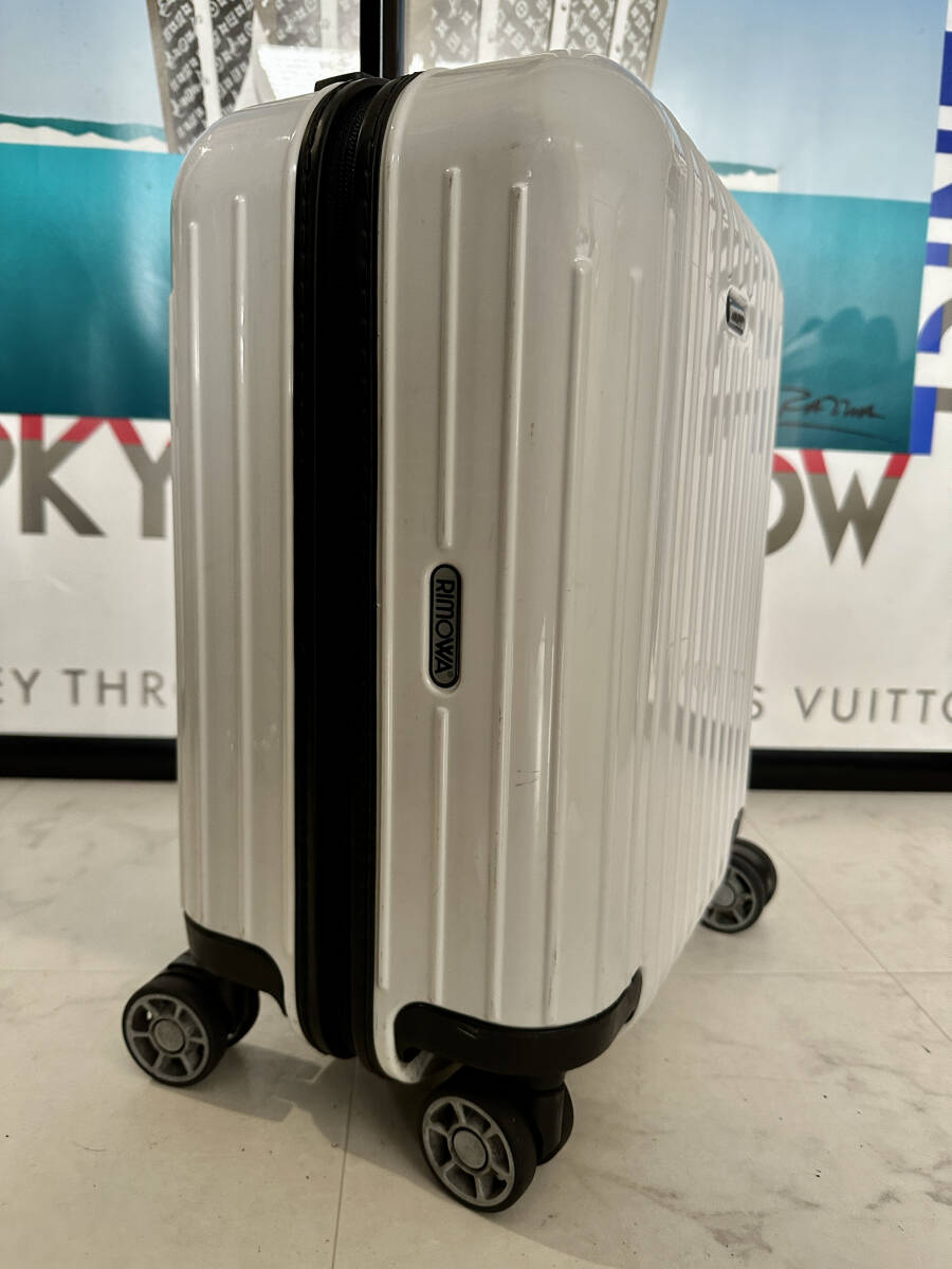 【即決/即納】RIMOWA リモワ SALSA AIR サルサエアー マルチホイール 4輪 スーツケース キャララホワイト TSAロック 20L 845.42_画像3