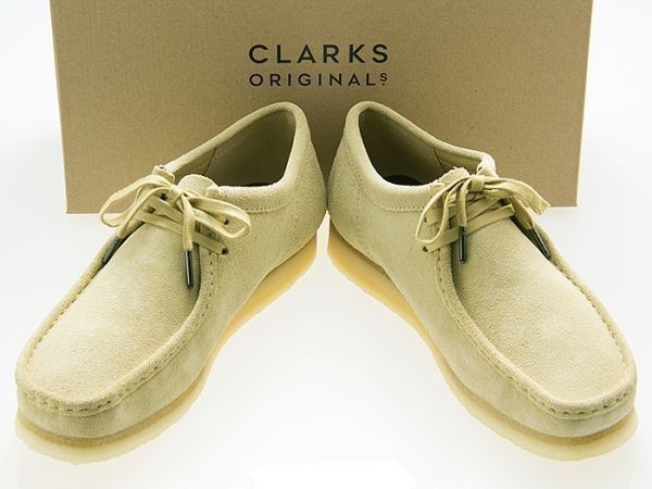 新品/CLARKS ORIGINALS/クラークス オリジナルズ/WALLABEE/ワラビー/MAPLE SUEDE/メイプル スエード/26155515/26.5cm_画像1