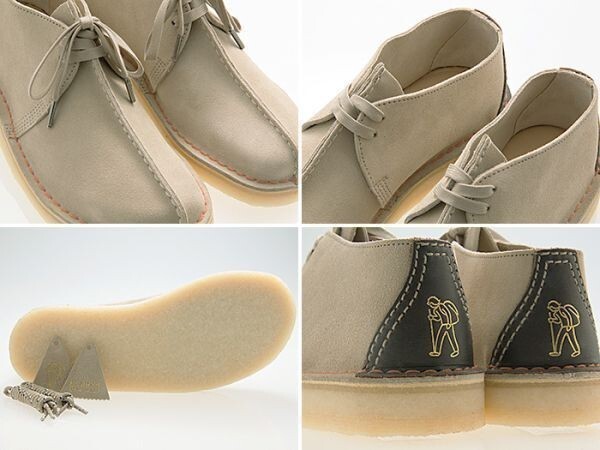 新品/CLARKS ORIGINALS/クラークス/DESERT TREK/デザートトレック/SAND SUEDE/サンド スエード/26166211/UK10（内寸28.0/外寸29.0）_画像3