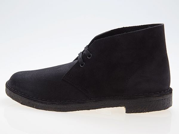 新品/CLARKS/クラークス/DESERT BOOTS/デザートブーツ/BLACK SUEDE/ブラック スエード/26155480/UK9（内寸27.0/外寸28.0）_画像2