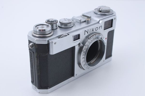 【完動品】　Nikon　ニコン　S2　ボディ　レンジファインダー　シルバー　奇麗　＃001_画像4