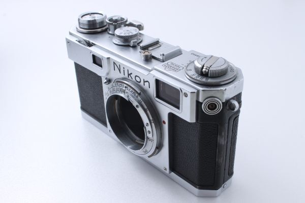 【完動品】　Nikon　ニコン　S2　ボディ　レンジファインダー　シルバー　奇麗　＃001_画像2