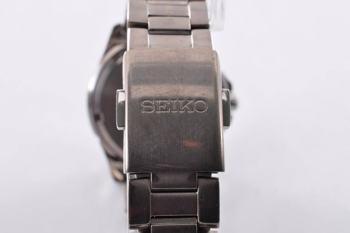 ◆◇SEIKO セイコー スピリット V145-0AX0 ソーラー チタン デイト メンズ 腕時計◇◆_画像6