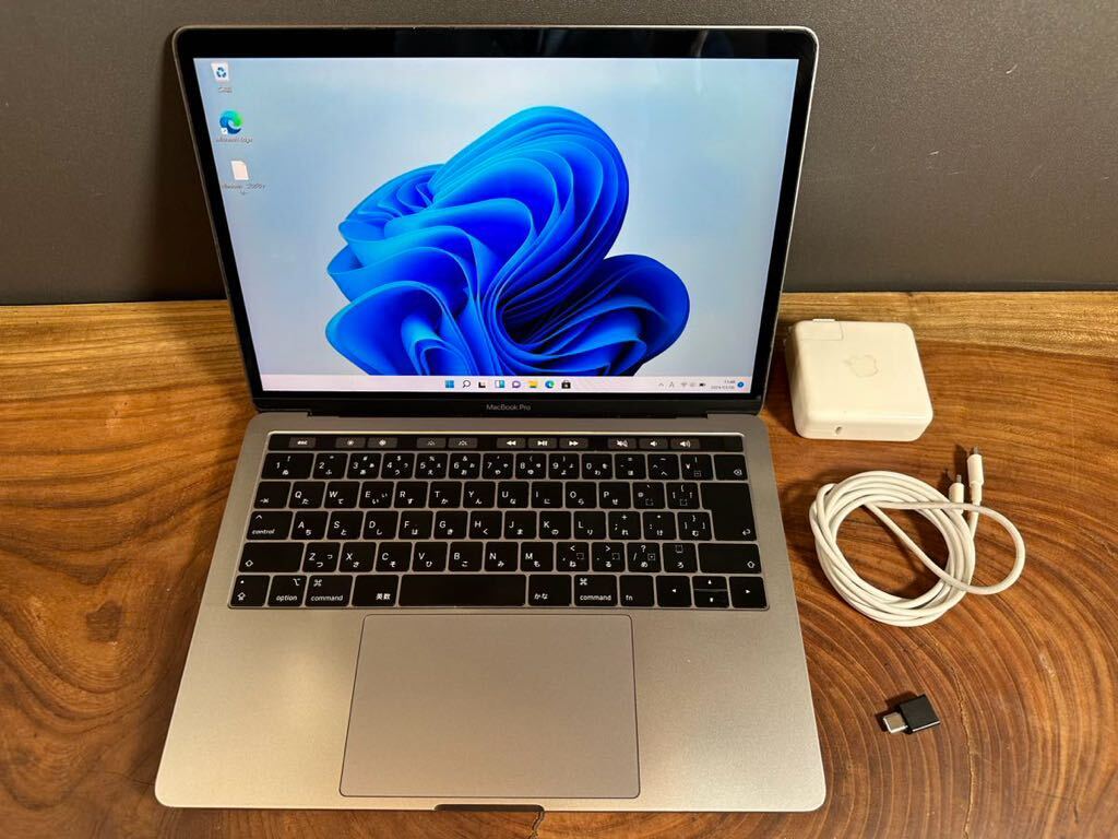 「最上位新品バッテリー」Apple MacBook PRO Retina 13inch 2018/CPUi7 2.7GHZ/16GB/SSD1TB/Windows11/office2019_画像2