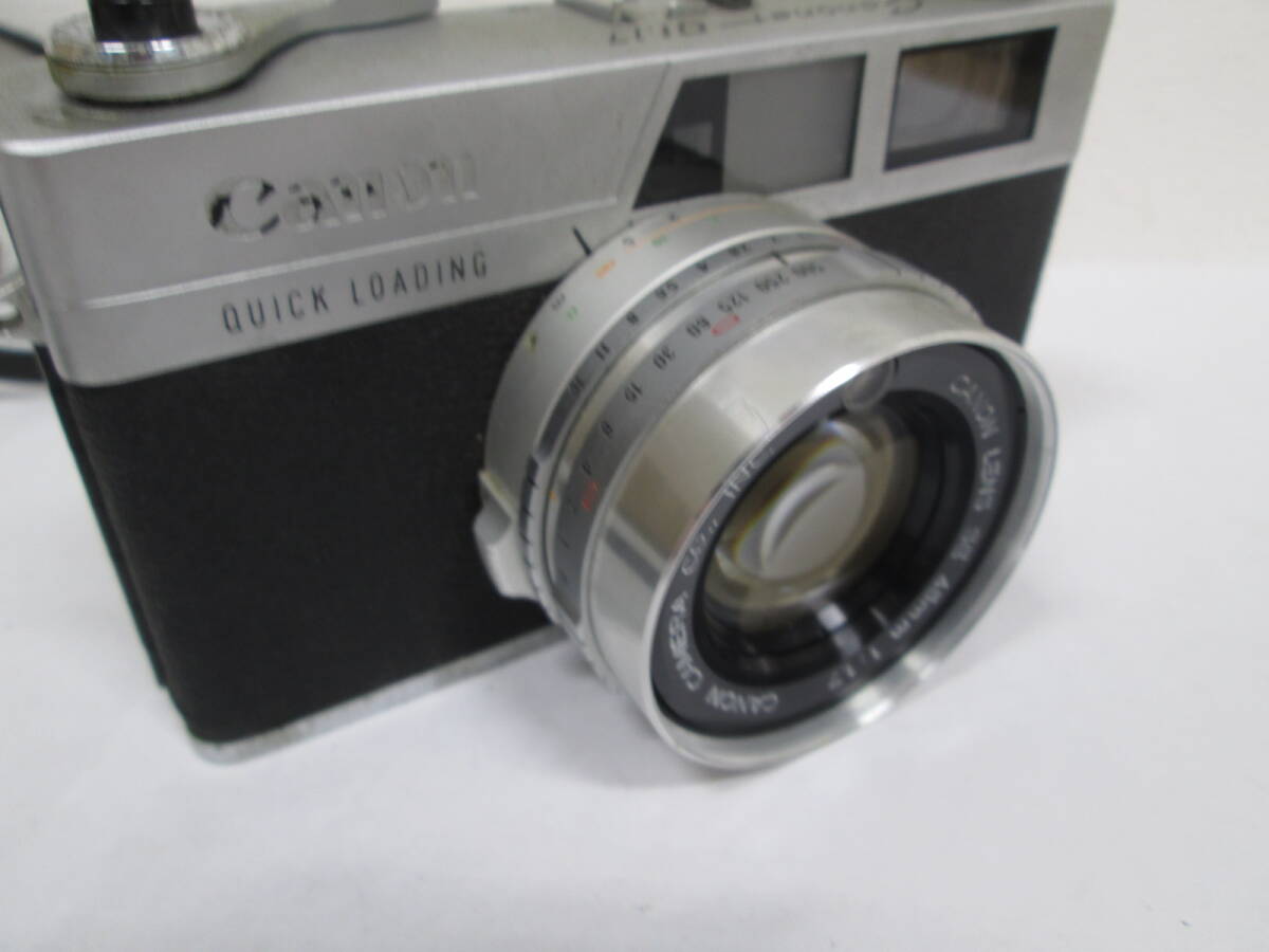 Canon キヤノン Canonet QL17 フィルムカメラ CANON LENS SE 45mm 1:1.7 キャノン_画像3