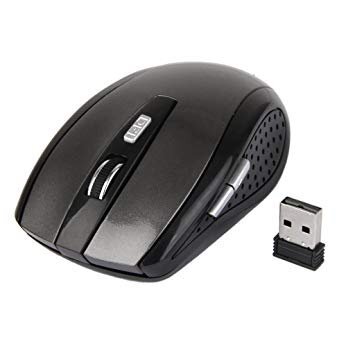 【vaps_7】マウス ワイヤレスマウス 《グレー》 USB 光学式 6ボタン マウス 無線 2.4G 送込_画像1