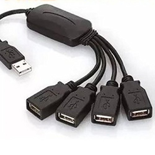 【vaps_6】USB2.0/USBハブ 4ポート タコ足 四つ股 送込_画像1