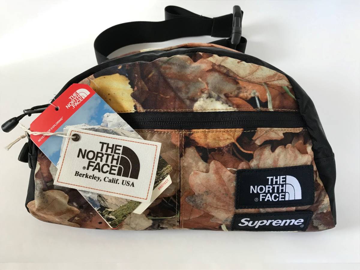 新品未使用Supreme The North Face Roo Ⅱ Lumbar Pack leaves box