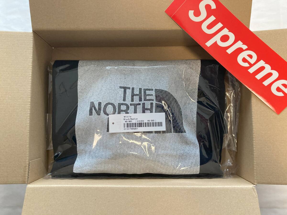 【新品未使用 M】Supreme The North Face S/S Top Tee Box Logo T シュプリーム ノースフェイス ボックス ロゴ BoxLogo ボックスロゴ _画像3