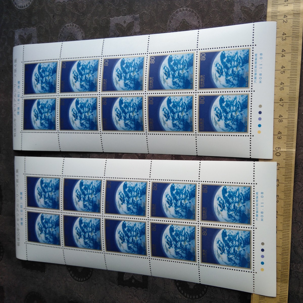 記念切手戦後50年メモリアルシリーズ14シート額面16000円の画像5