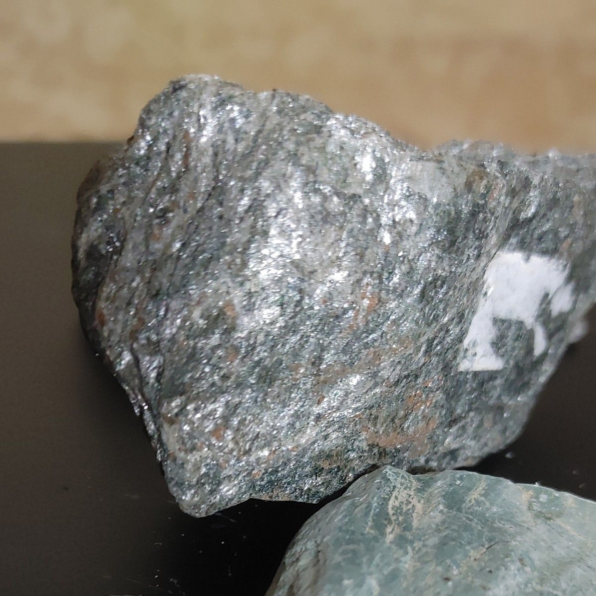 原石 雲母　海外鉱物標本　三つセット　標本