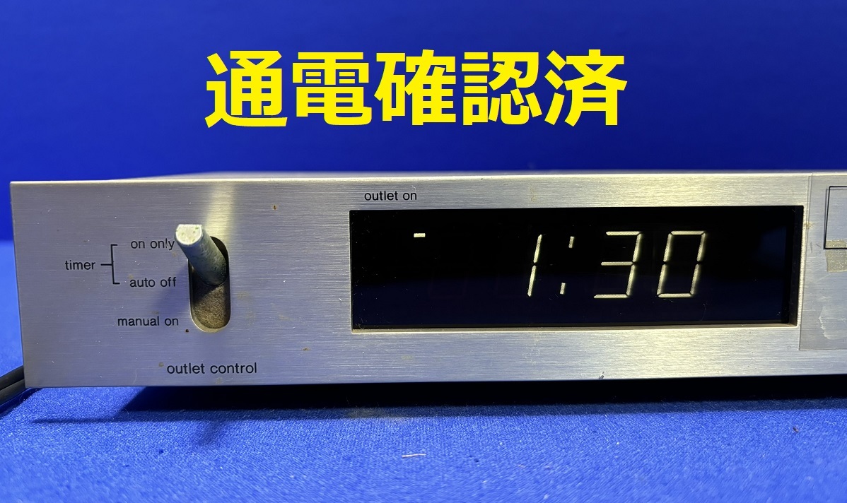 National Audio Timer TE99★通電確認済み★高精度留守録りタイマー ナショナル オーディオタイマーの画像4