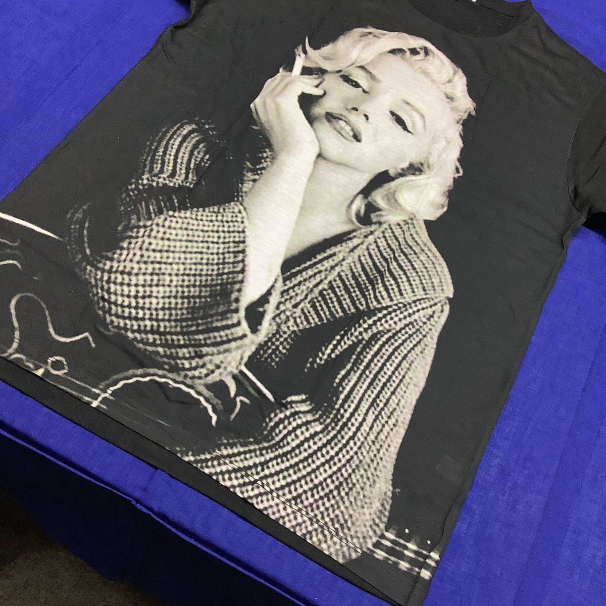 DBR7B2. デザインTシャツ Lサイズ Marilyn Monroe ② マリリンモンローの画像6