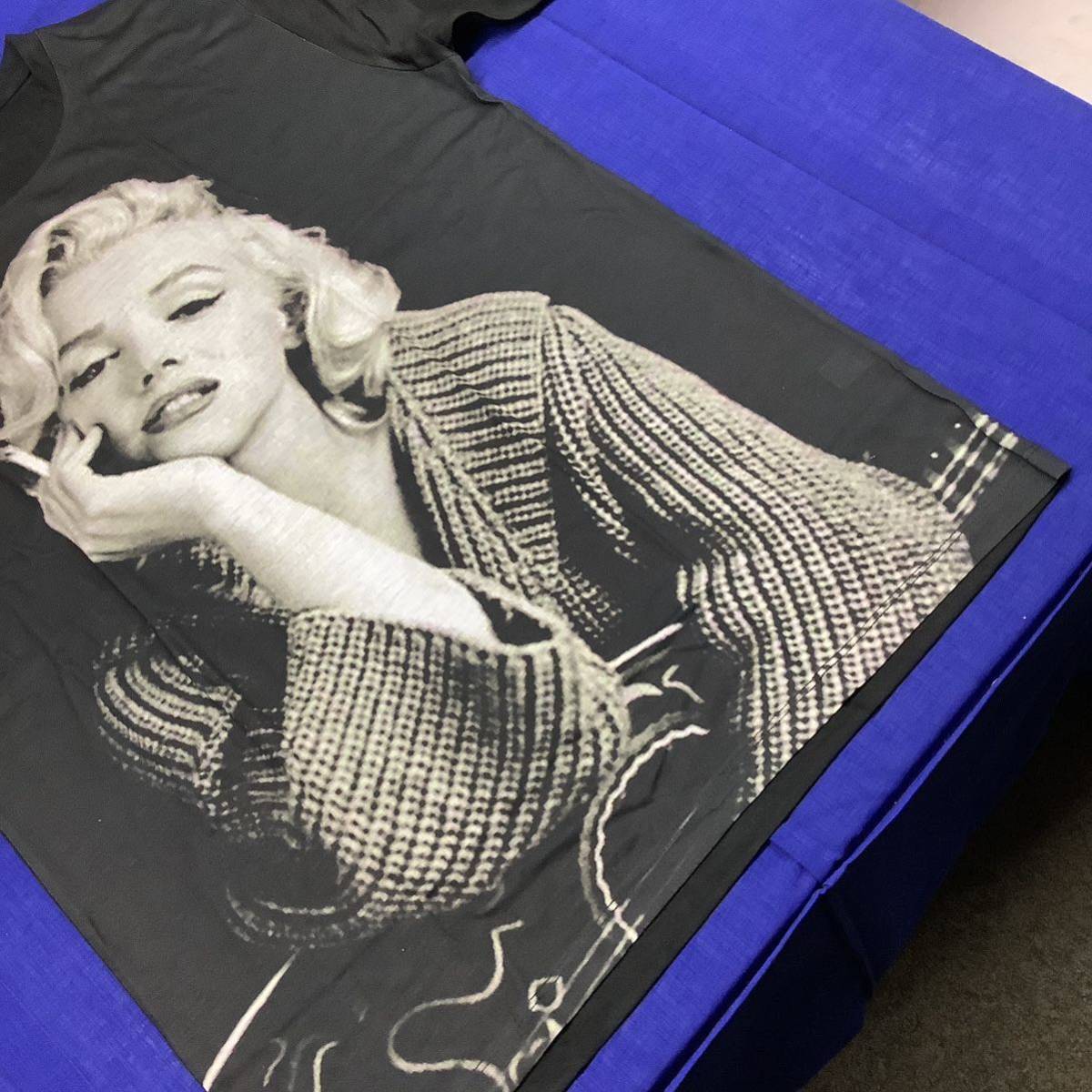 DBR7B2. デザインTシャツ Lサイズ Marilyn Monroe ② マリリンモンローの画像8