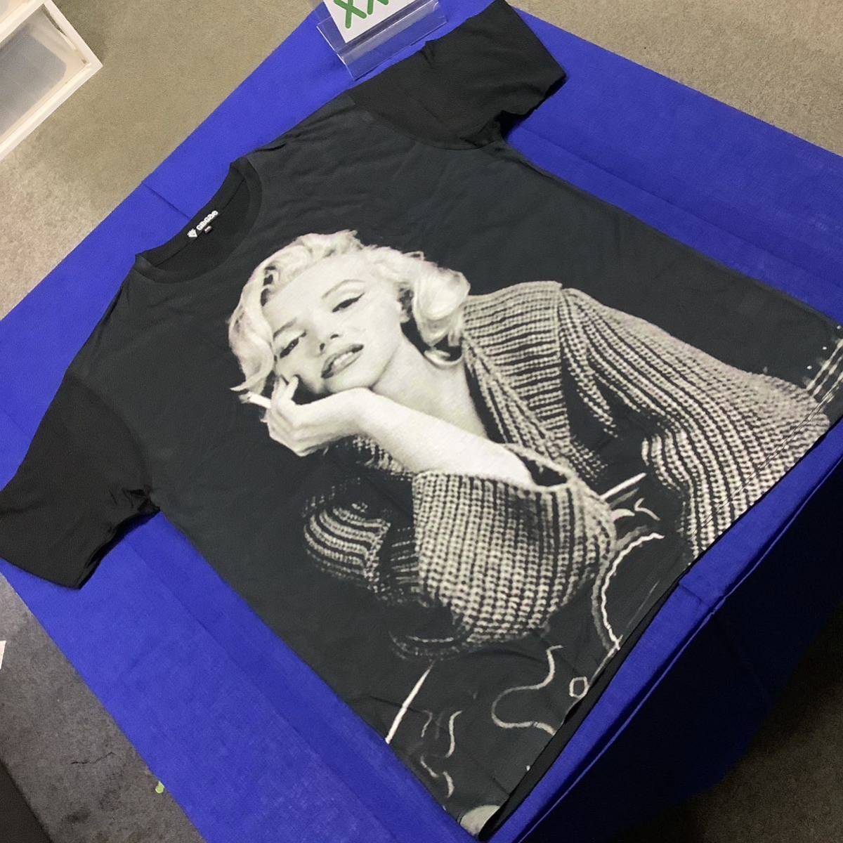 DBR7D2. デザインTシャツ　XXLサイズ　Marilyn Monroe ② マリリンモンロー_画像7