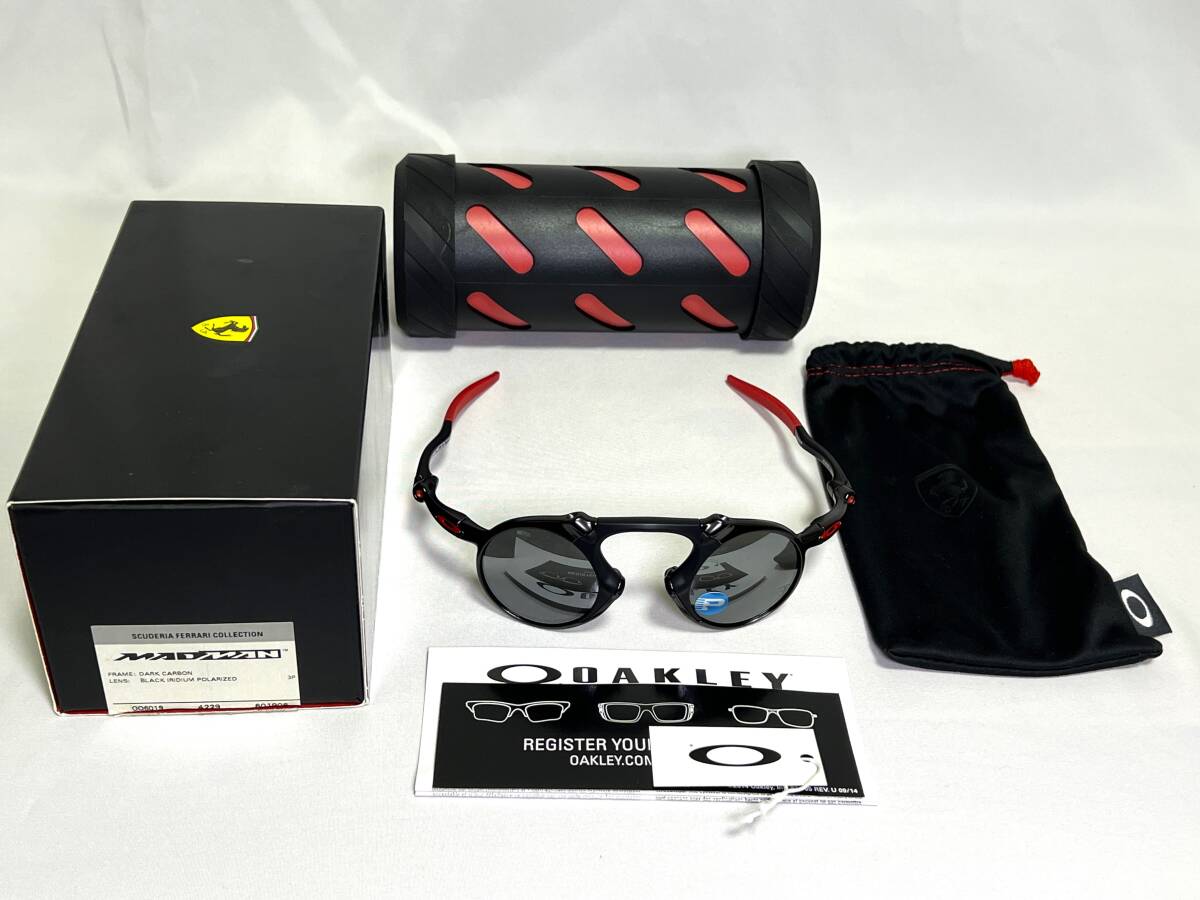 【未使用】OAKLEY MADMAN SCUDERIA FERRARI COLLECTION (オークリー マッドマン スクーデリア フェラーリ コレクション）X-METAL_画像8