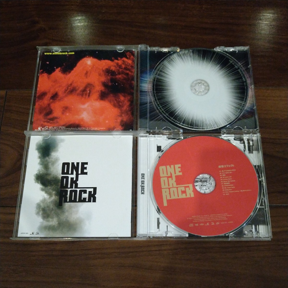【送料無料】ONE OK ROCK CDアルバム 4タイトルセット BEAM OF LIGHT 感情エフェクト 人生×僕= Eye of the storm ワンオクロックの画像3