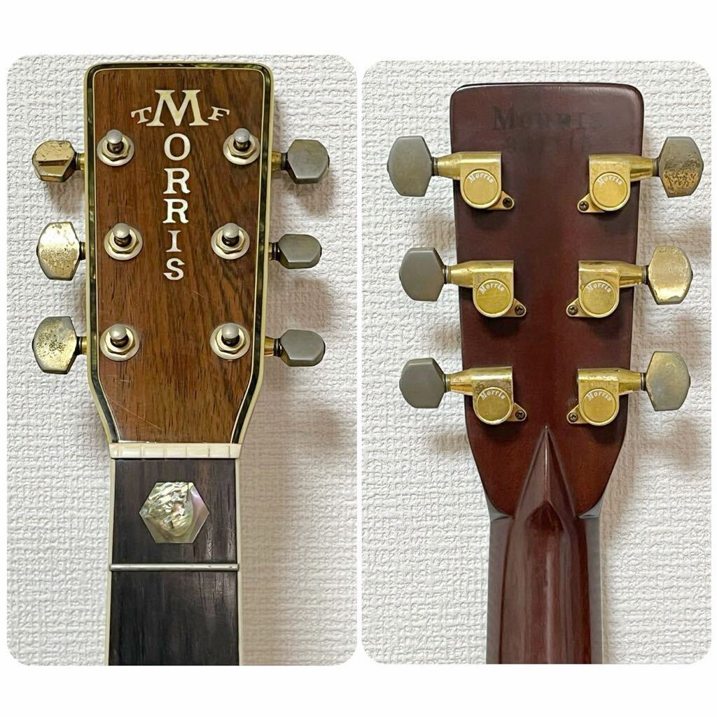Morris モーリス W-100 アコースティックギター弦楽器 楽器 _画像3