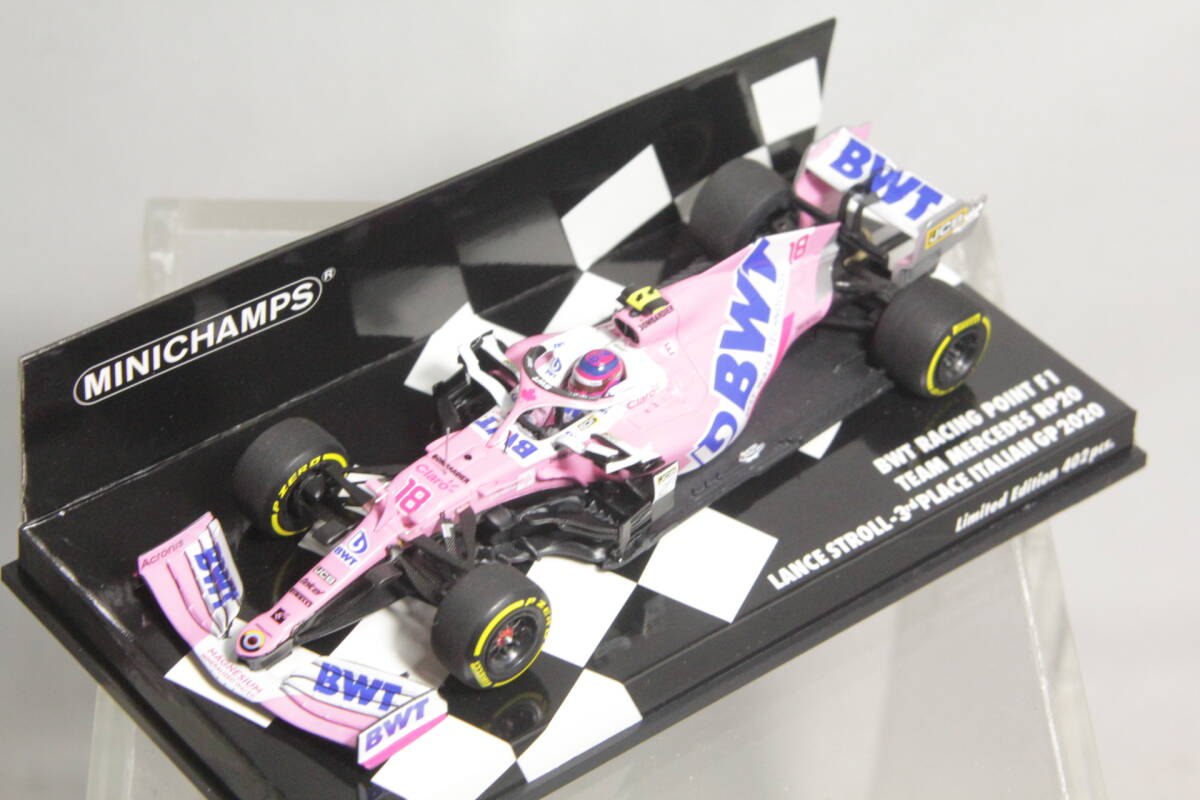 MINICHAMPS 1/43 レーシングポイント RP20 ストロール 2020年 イタリアGP 三位の画像1