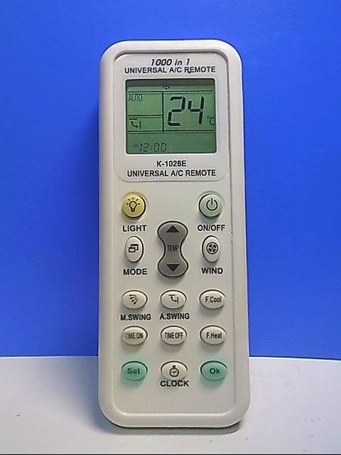 T131-291☆メーカー不明☆エアコンリモコン☆K-1028E☆即日発送 T131-291☆メーカー不明☆エアコンリモコン☆K-1028E☆即日発送
