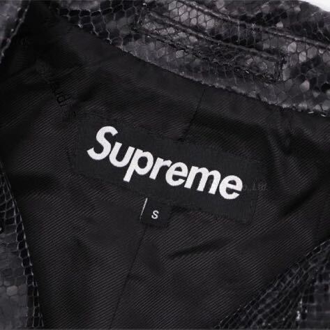 Supreme Leather Snake Trench Coat 新品未使用 シュプリーム_画像5