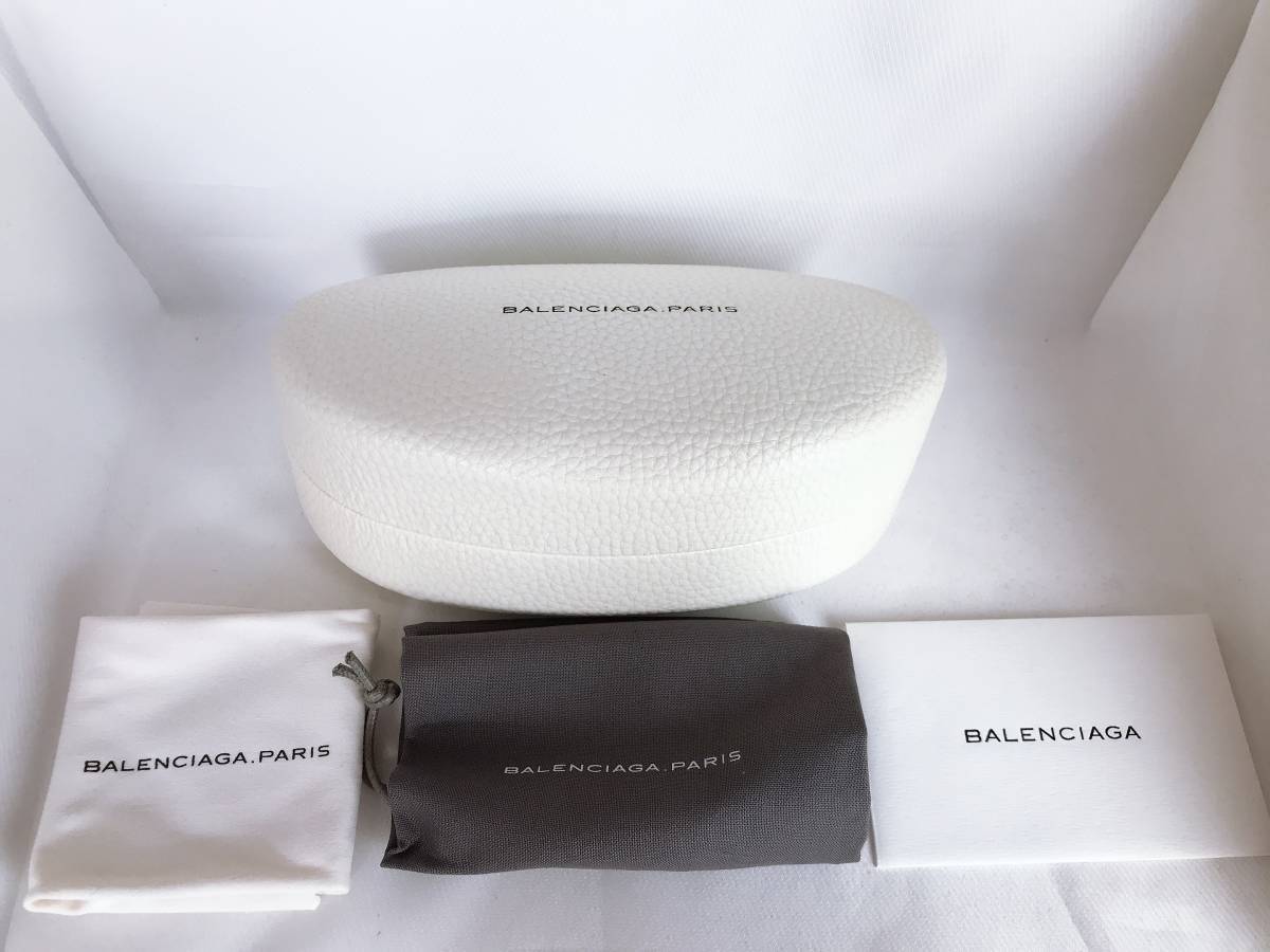  sunglasses case BALENCIAGA white Balenciaga glasses .. sack attaching new goods unused unopened long-term keeping goods brand glasses case white (21